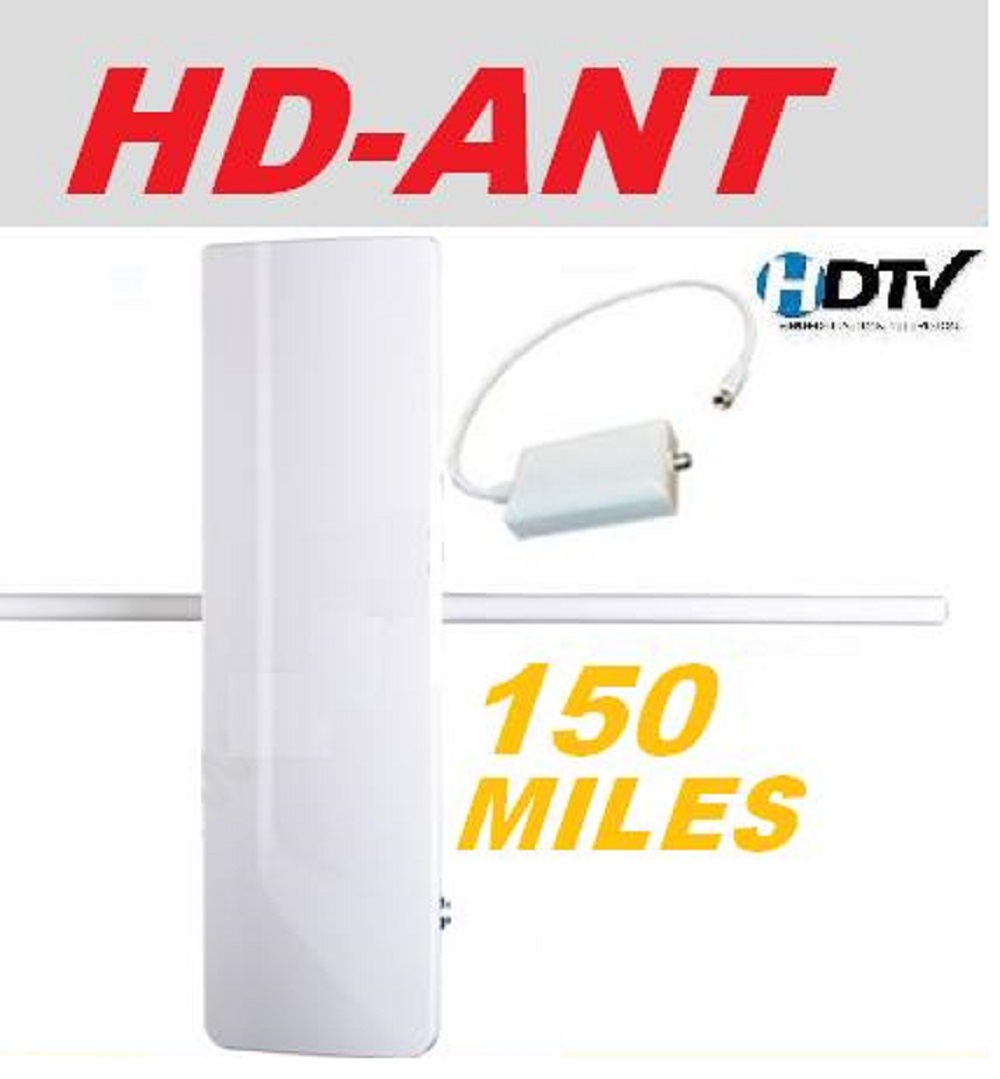HIGH GAIN DIGITAL HDTV UHF VHF DTV INDOOR OUTDOOR DTV HD ANTENNA